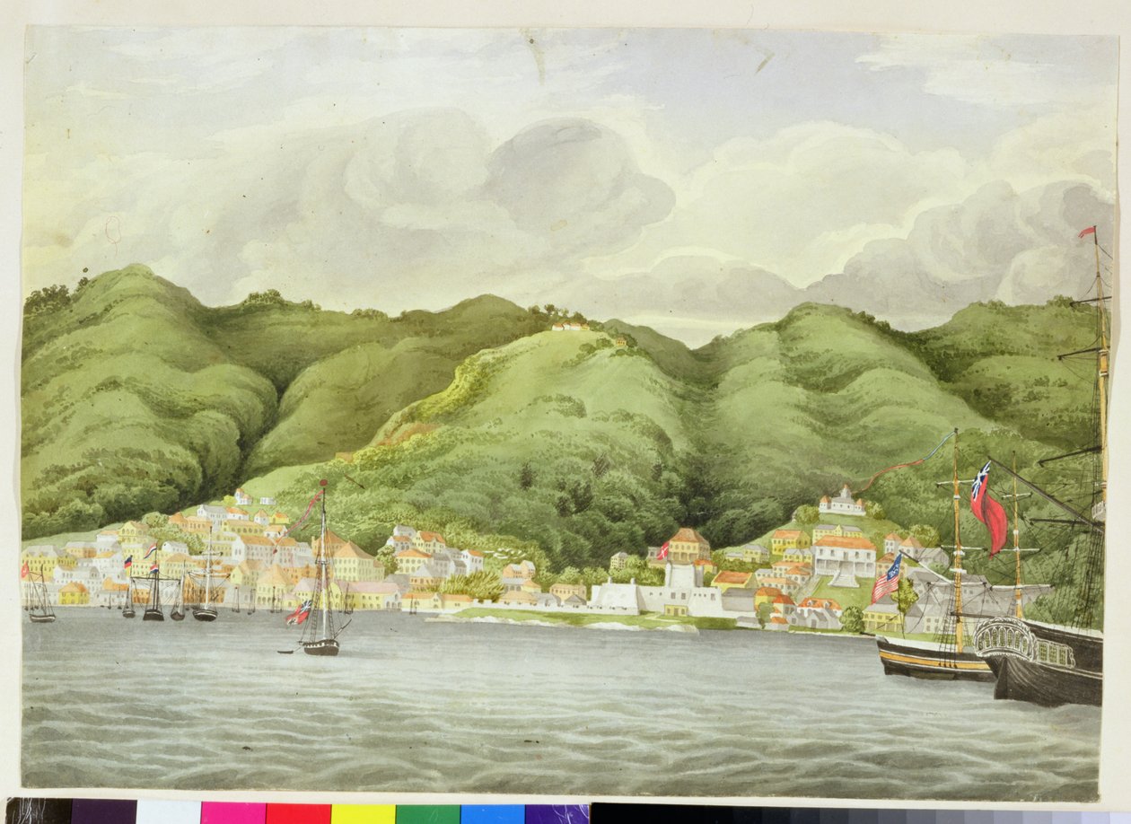St. Thomas, c.1832 (wc no papel) de English School