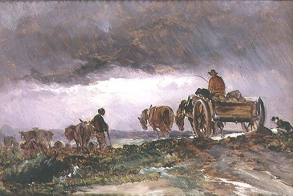 Tempestade sobre a charneca de English School