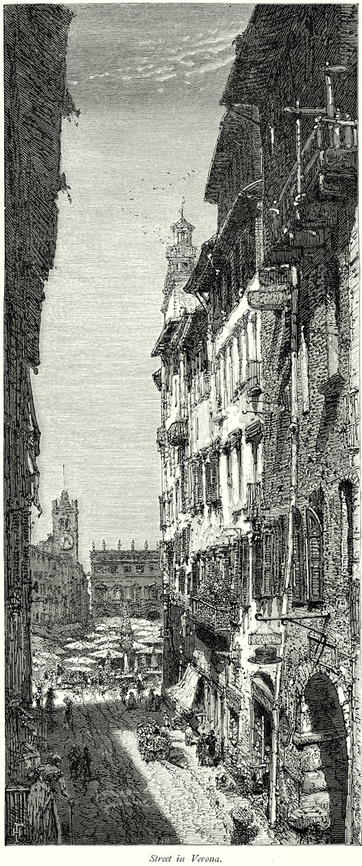 Rua de Verona (gravura) de English School