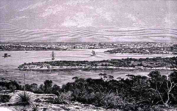 Sydney Harbour, New South Wales, Austrália, de 