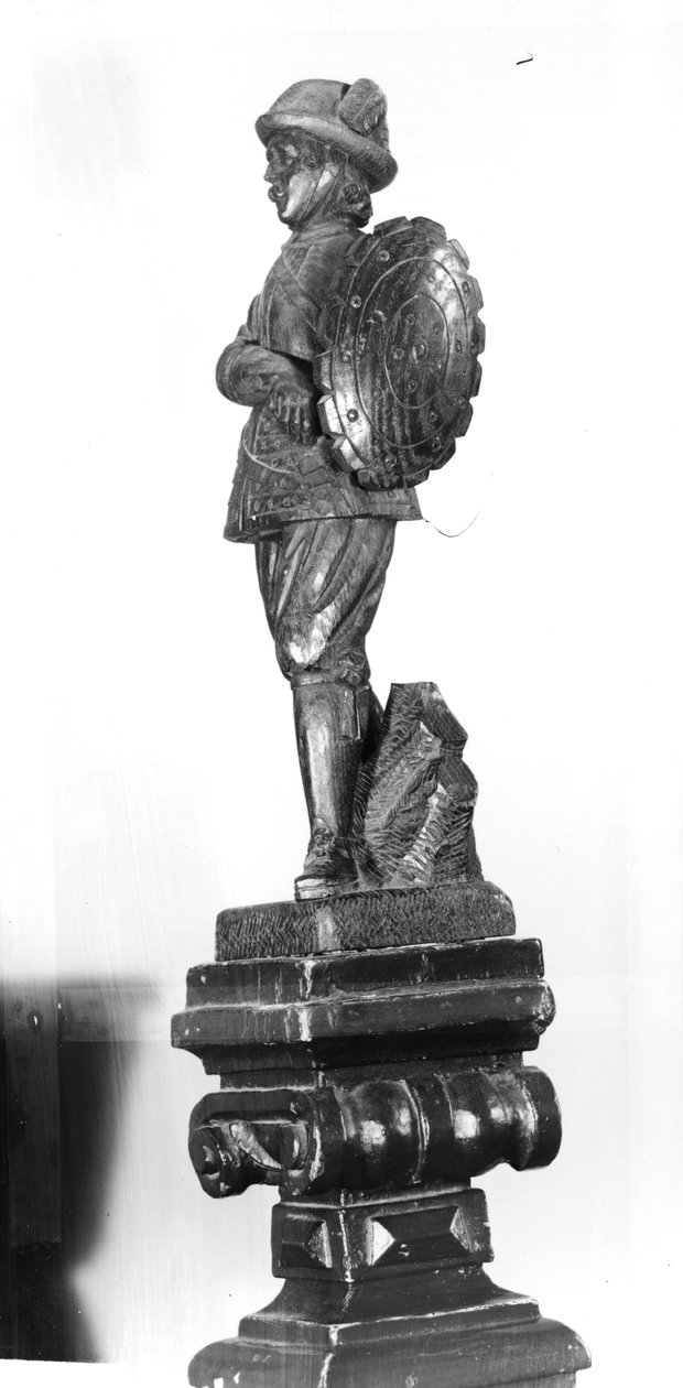 Targetteer, 1638 (madeira entalhada) de English School