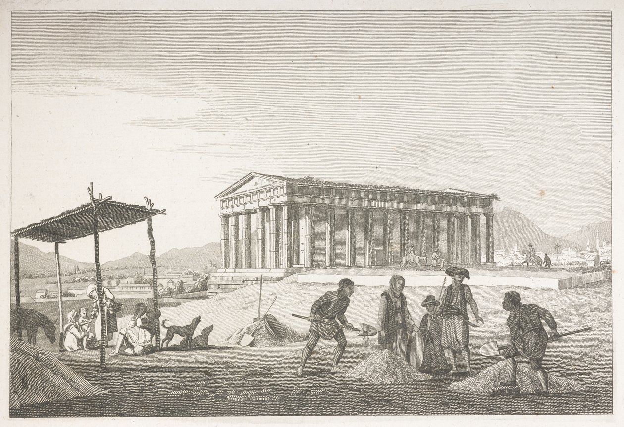 Templo de Hefesto na Acrópole de Atenas, de 