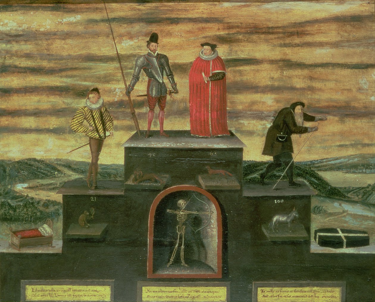 A Idade do Homem, final do século XVI de English School