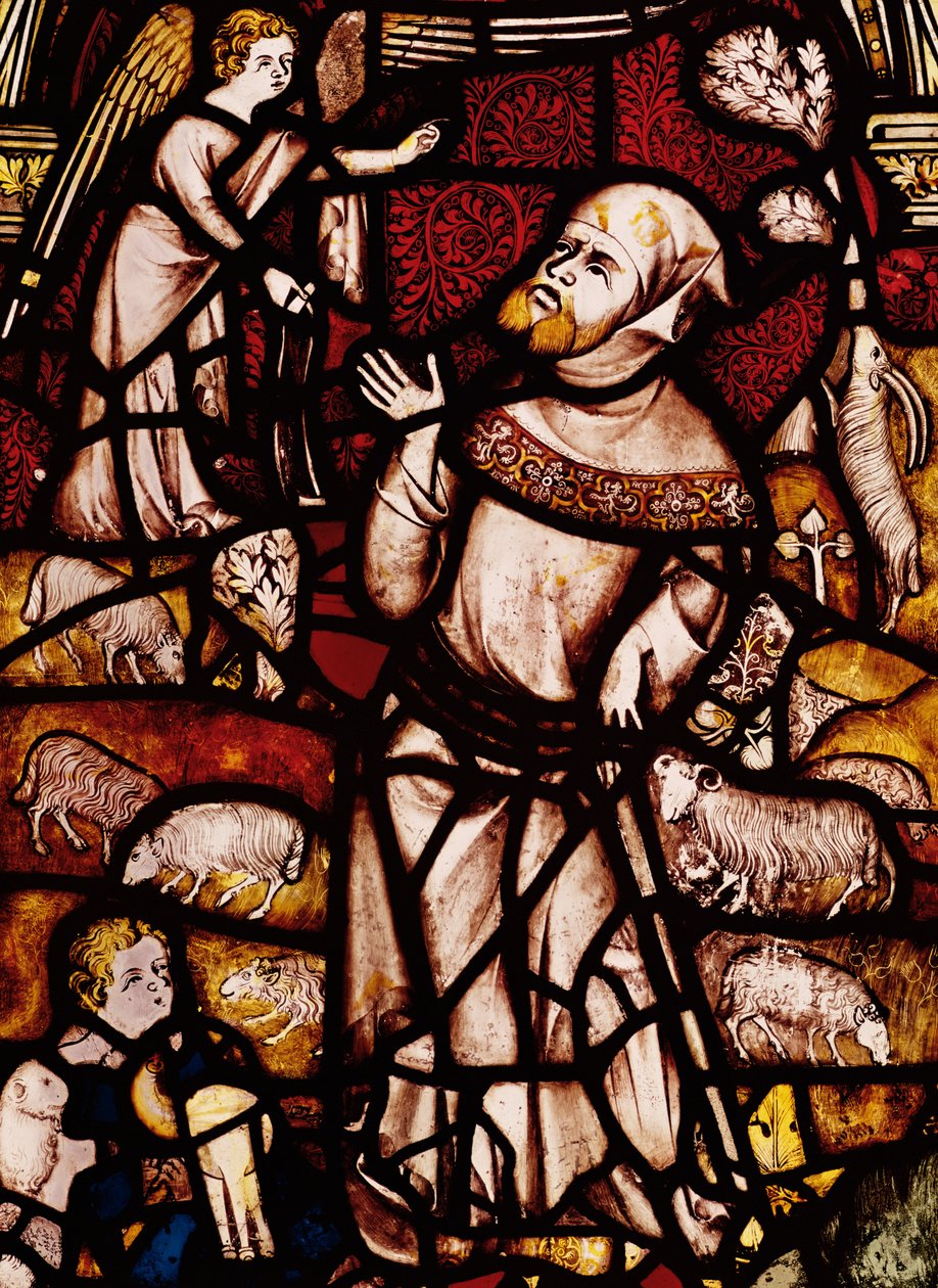 A Anunciação a Joaquim, 1340-50 de English School