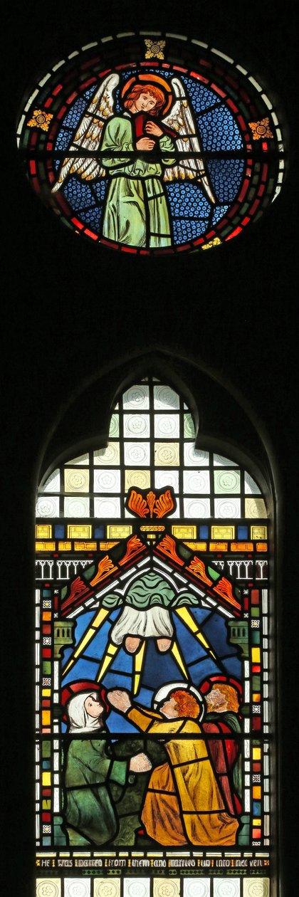 A Ascensão com a Virgem Maria, São Pedro e São João de English School