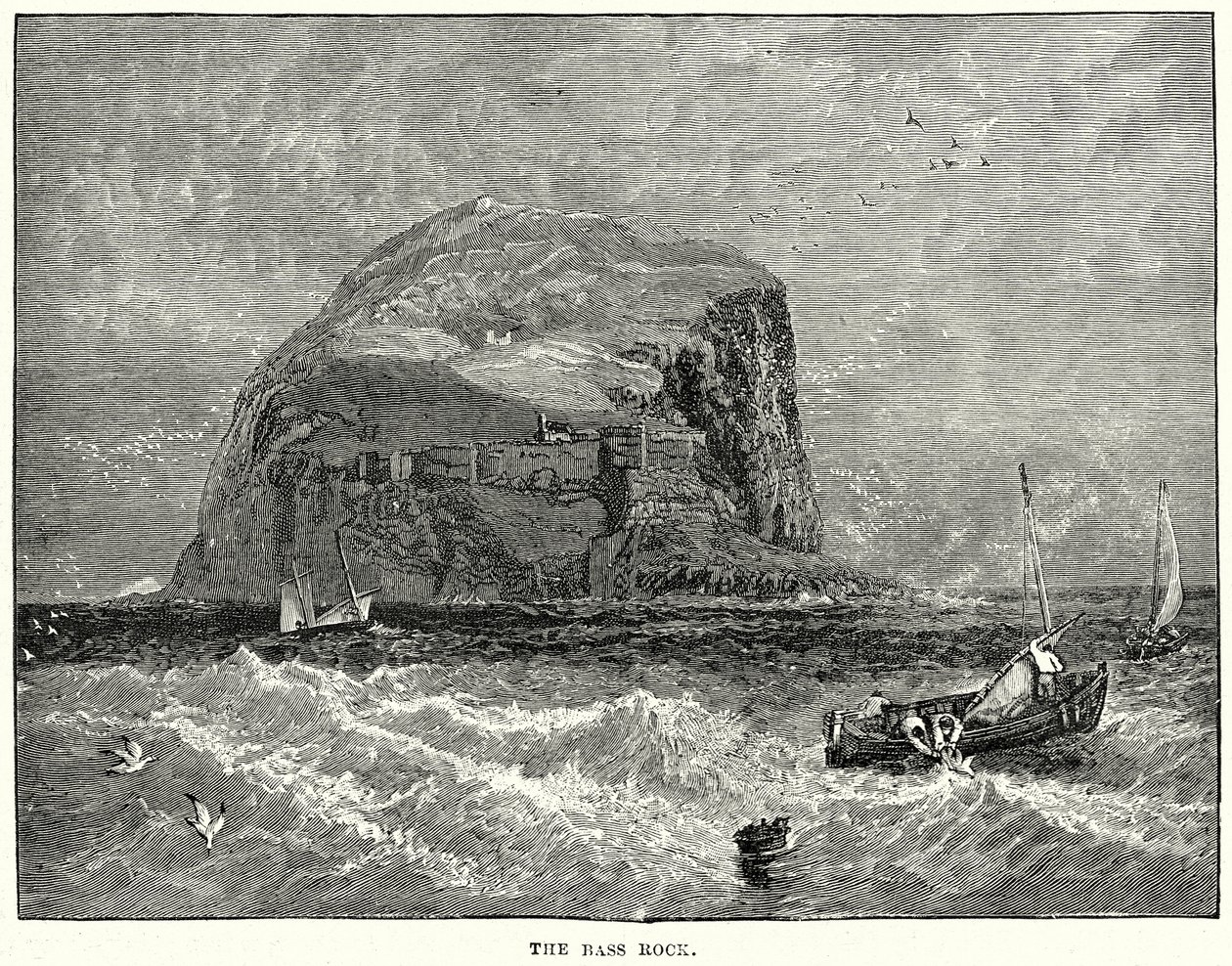 A Pedra de Baixo (gravura) de English School
