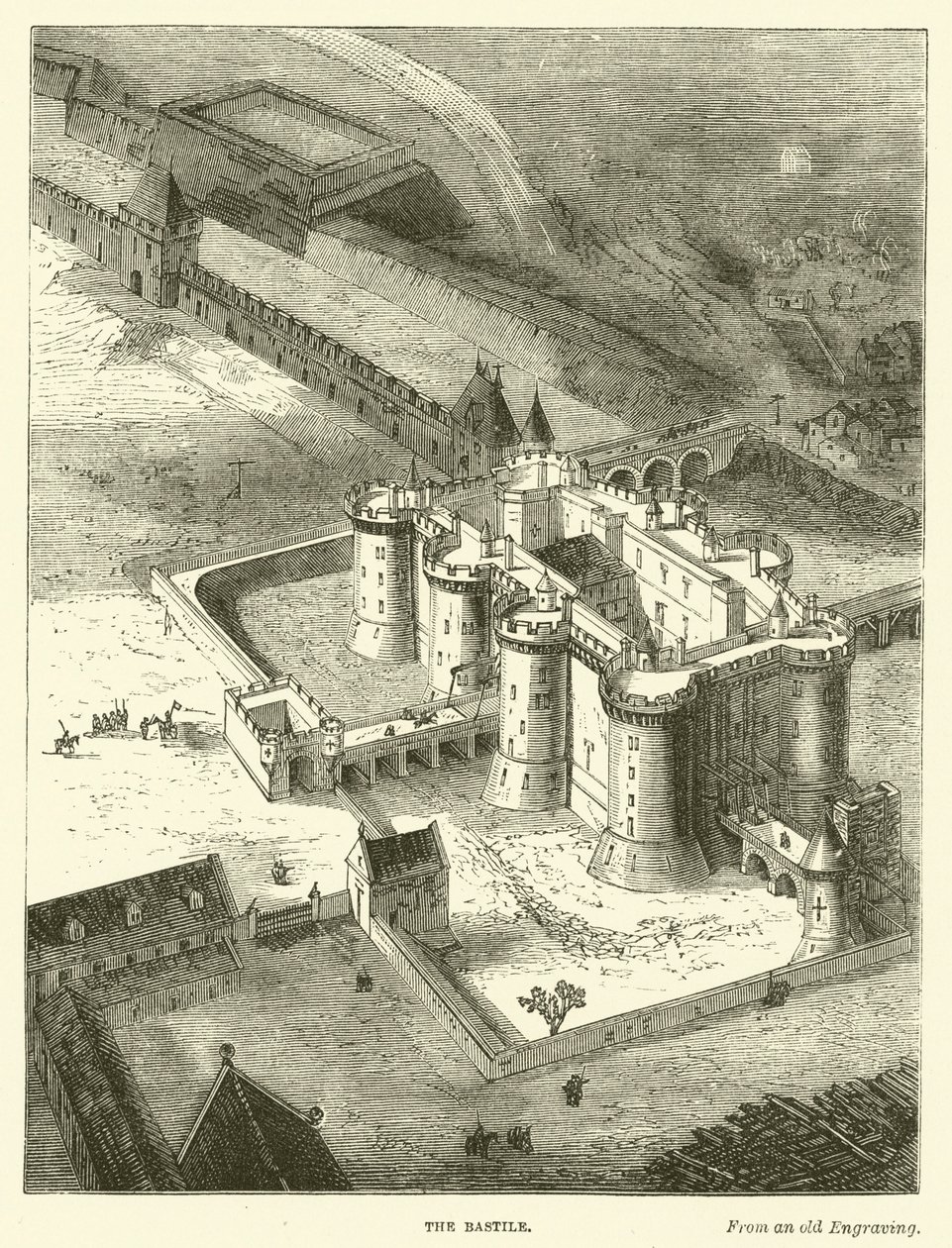 O Bastião (gravura) de English School