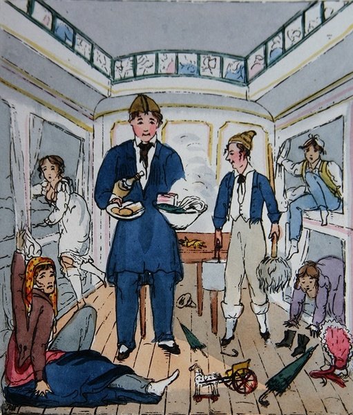"A Cabana", de "De Paris a Douvres", de Roger Bookem de English School