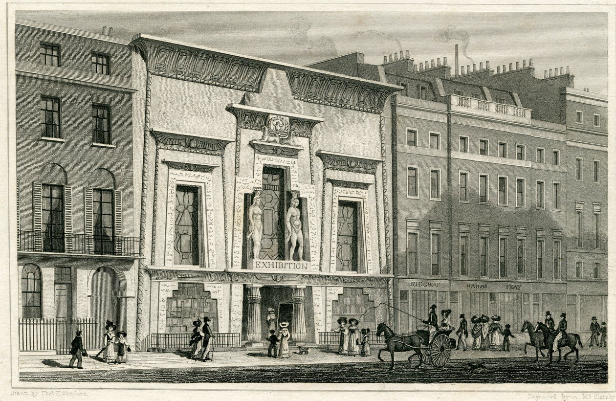 O Salão Egípcio, Piccadilly de English School