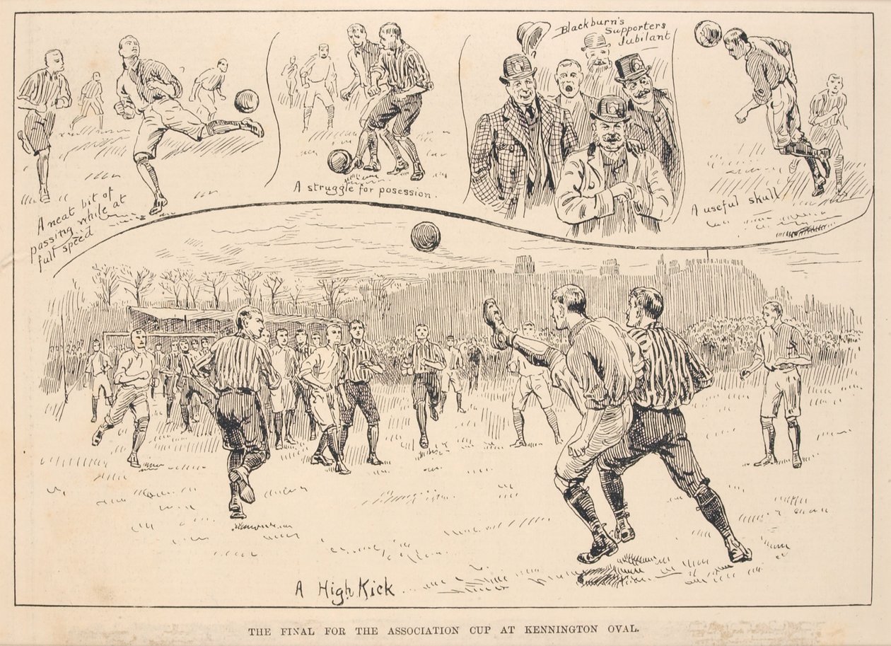 A Final da Taça da Associação na Oval de Kennington, 