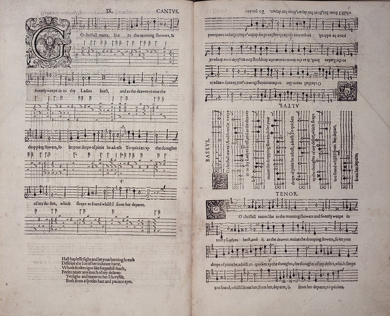 The First Booke of Songes or Ayres, de John Dowland (1563-1626) 1597 (impresso) de English School