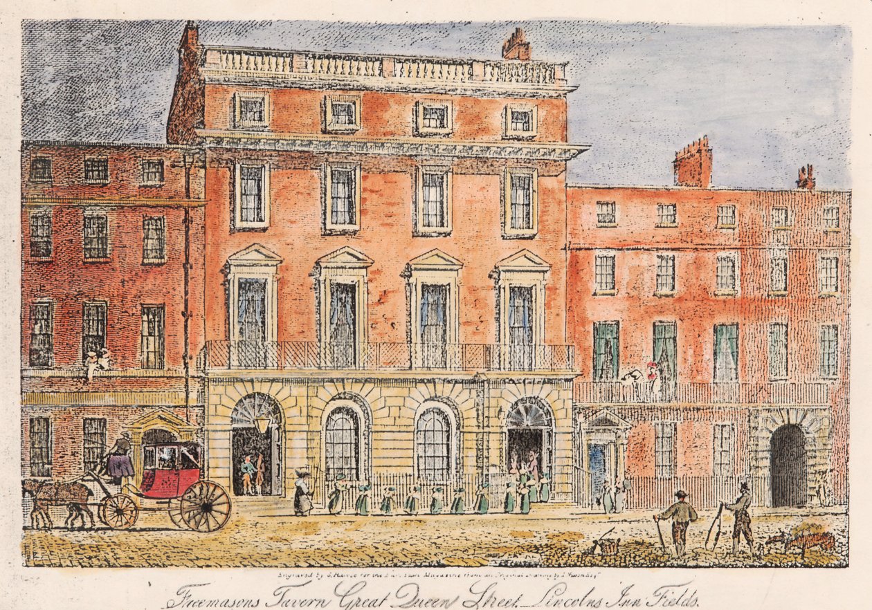 A taberna dos maçons, 1863 de English School