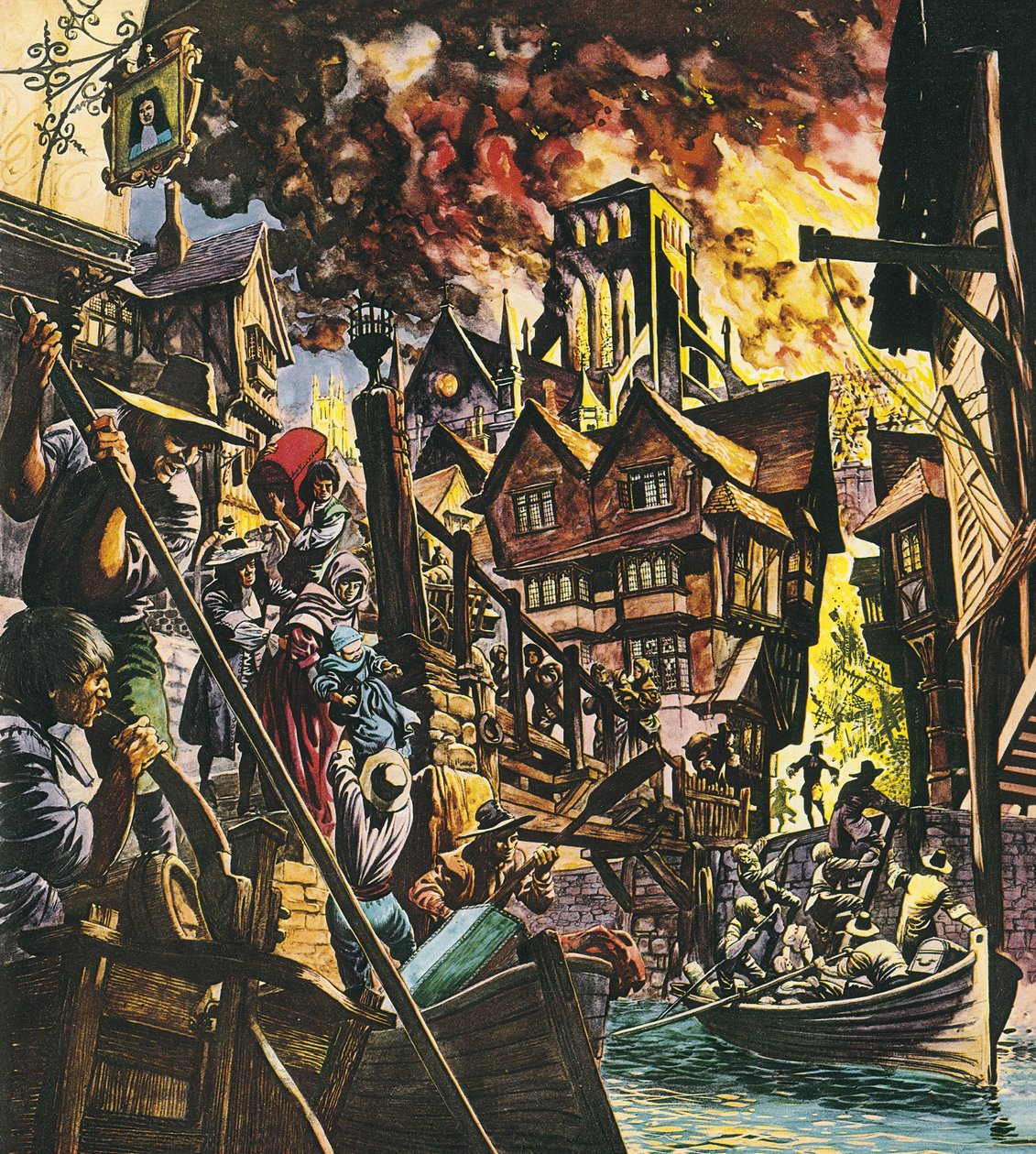 O Grande Incêndio de Londres de English School