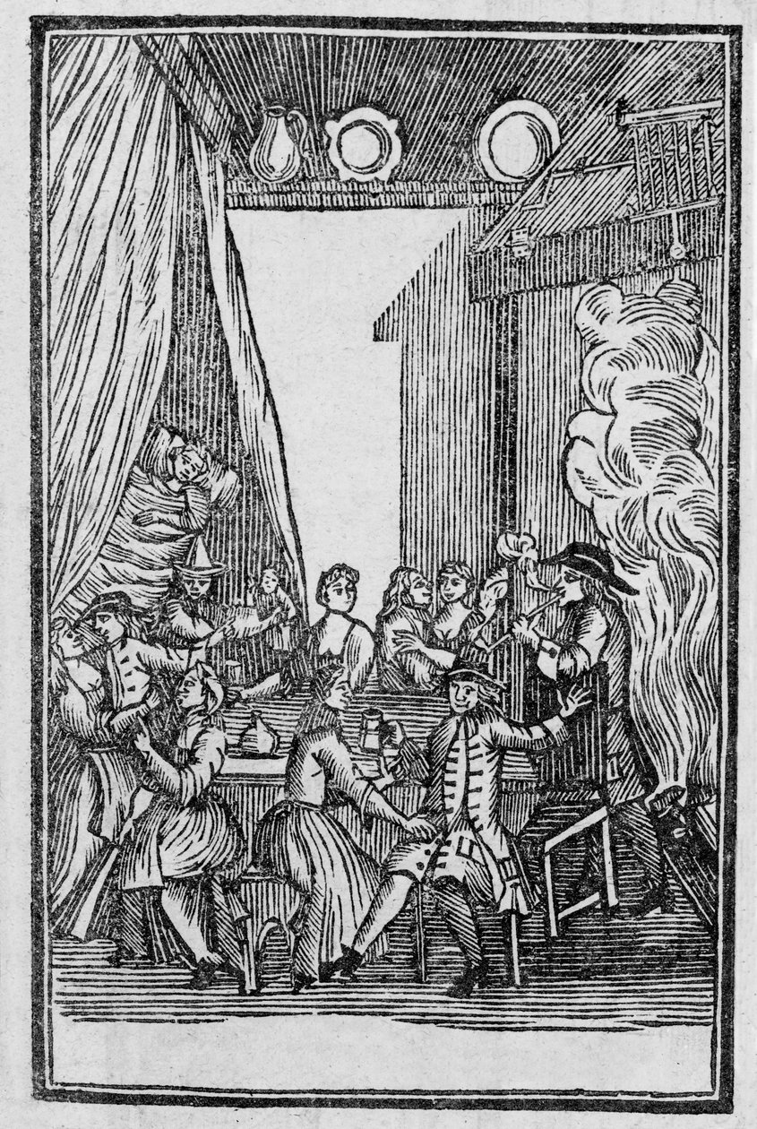 A ceia da colheita, das baladas de Roxburghe de English School