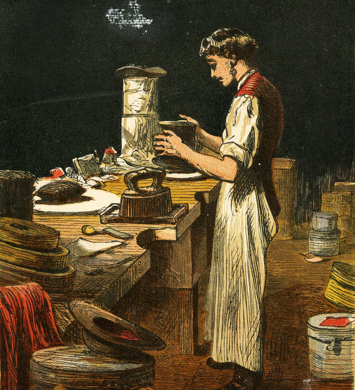 O Chapeleiro, 1867 de English School