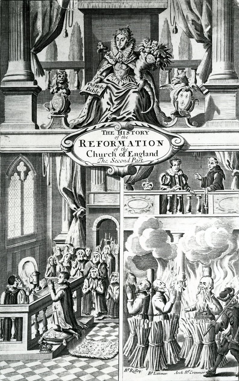 A História da Reforma da Igreja da Inglaterra - a segunda parte do século XVII de English School