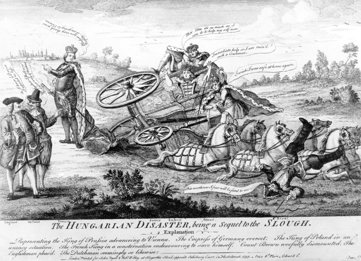 O Desastre Húngaro, sendo uma continuação do Slough, 1757 de English School
