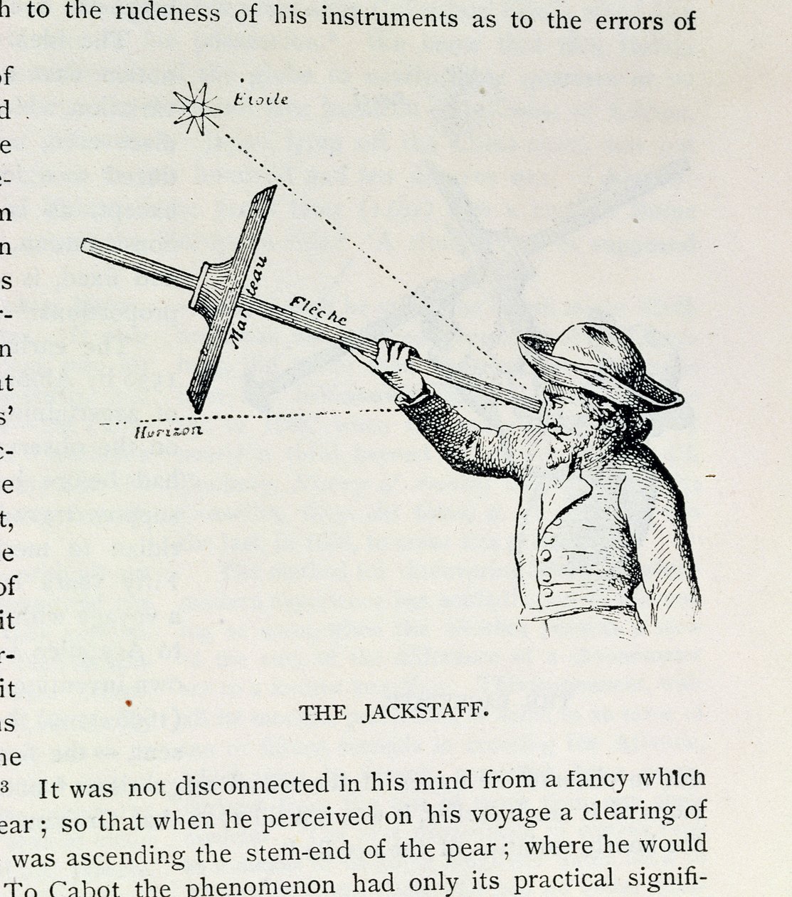 O Jackstaff, de A História Narrativa e Crítica da América, editado por Justin Winsor, Londres, 1886 de English School