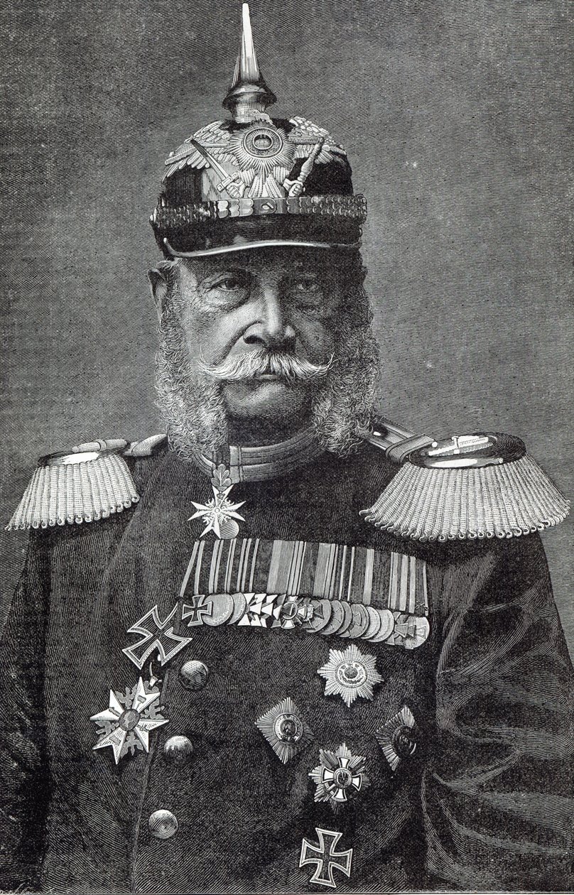 O Kaiser Wilhelm, da "Hora do Lazer", 1888 de English School
