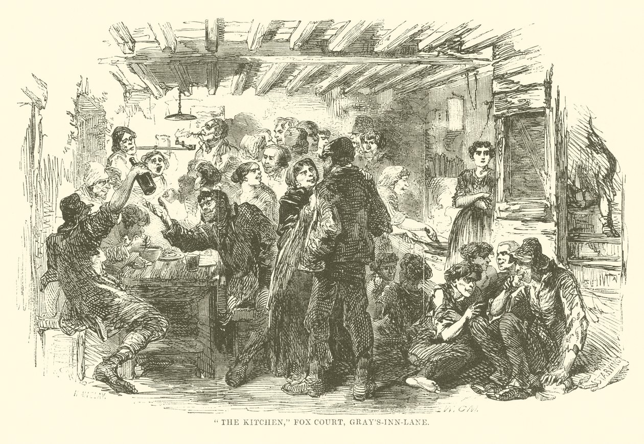 "A Cozinha", Fox Court, Gray