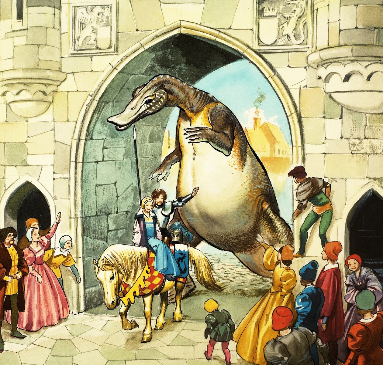 A Dama e o Dragão de English School