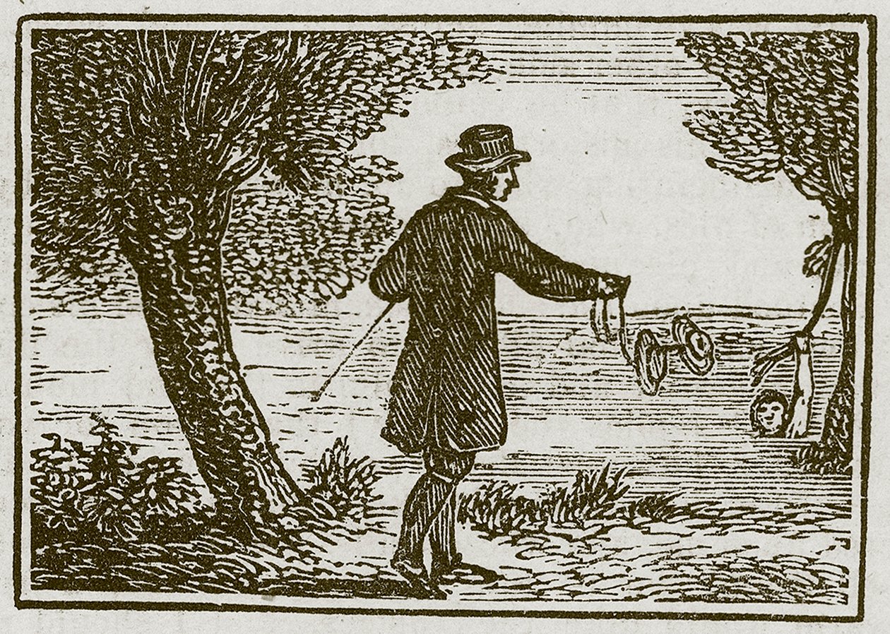 O Mestre e o seu Bolseiro (gravura) de English School