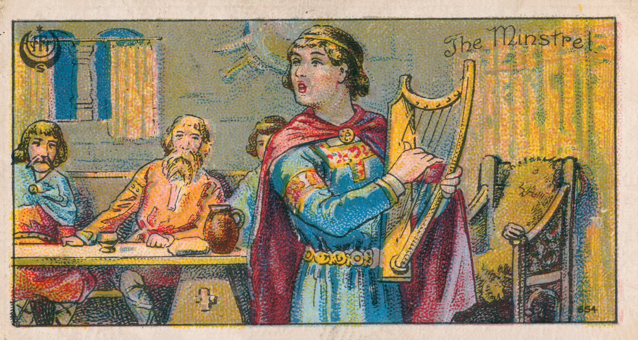 O Menestrel (cromolito) de English School