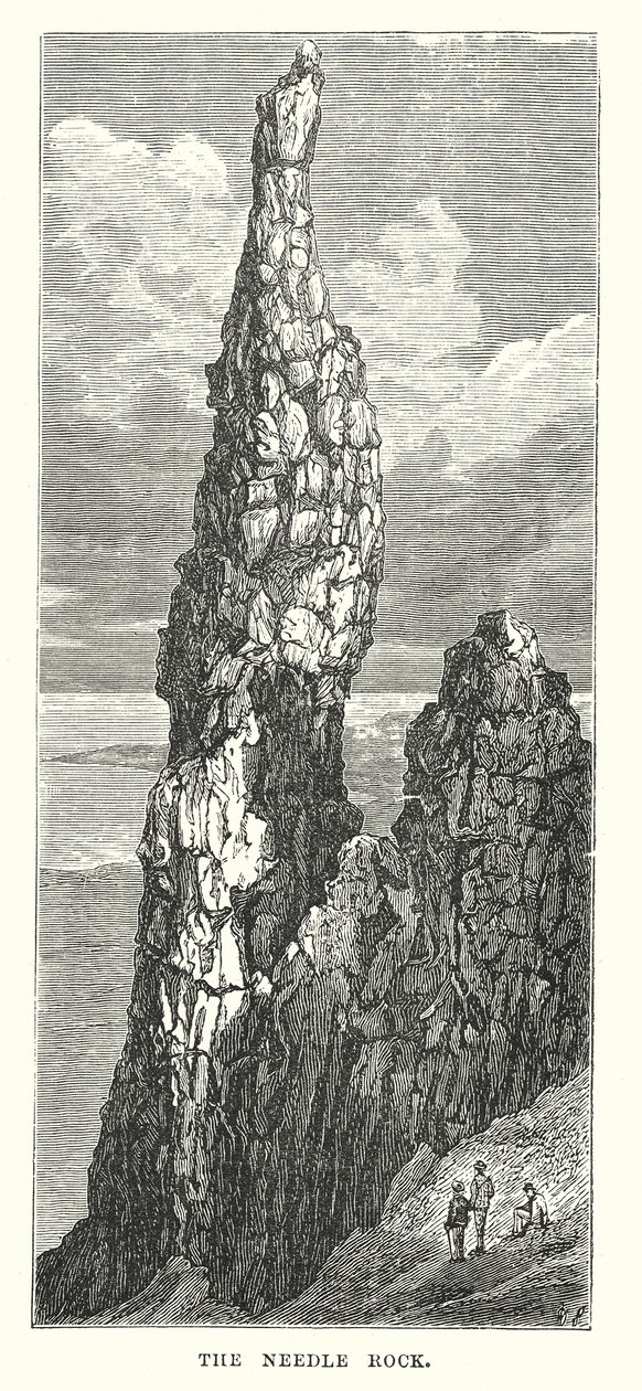 A Pedra da Agulha (gravura) de English School