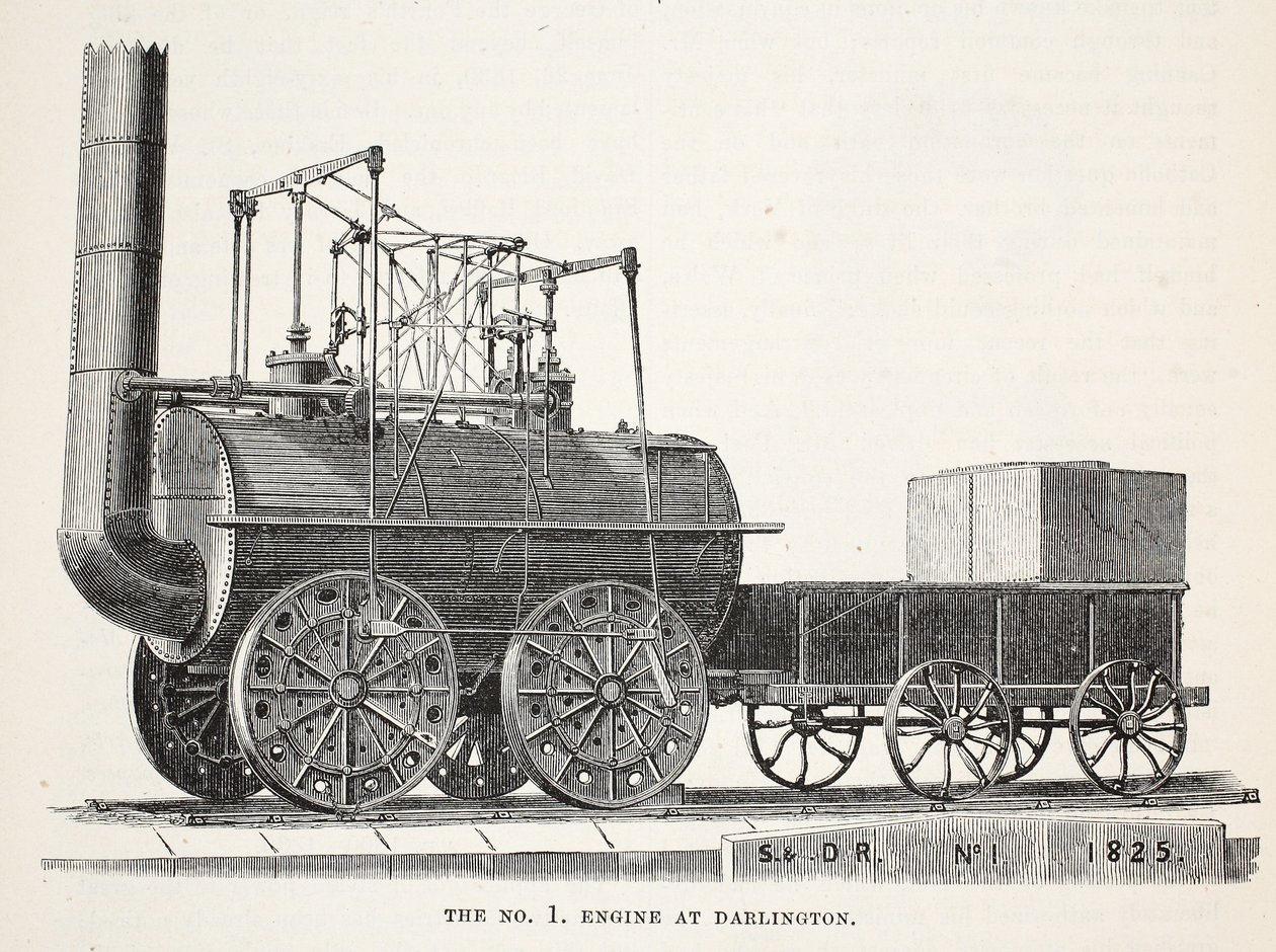 O No. 1 Engine em Darlington de English School