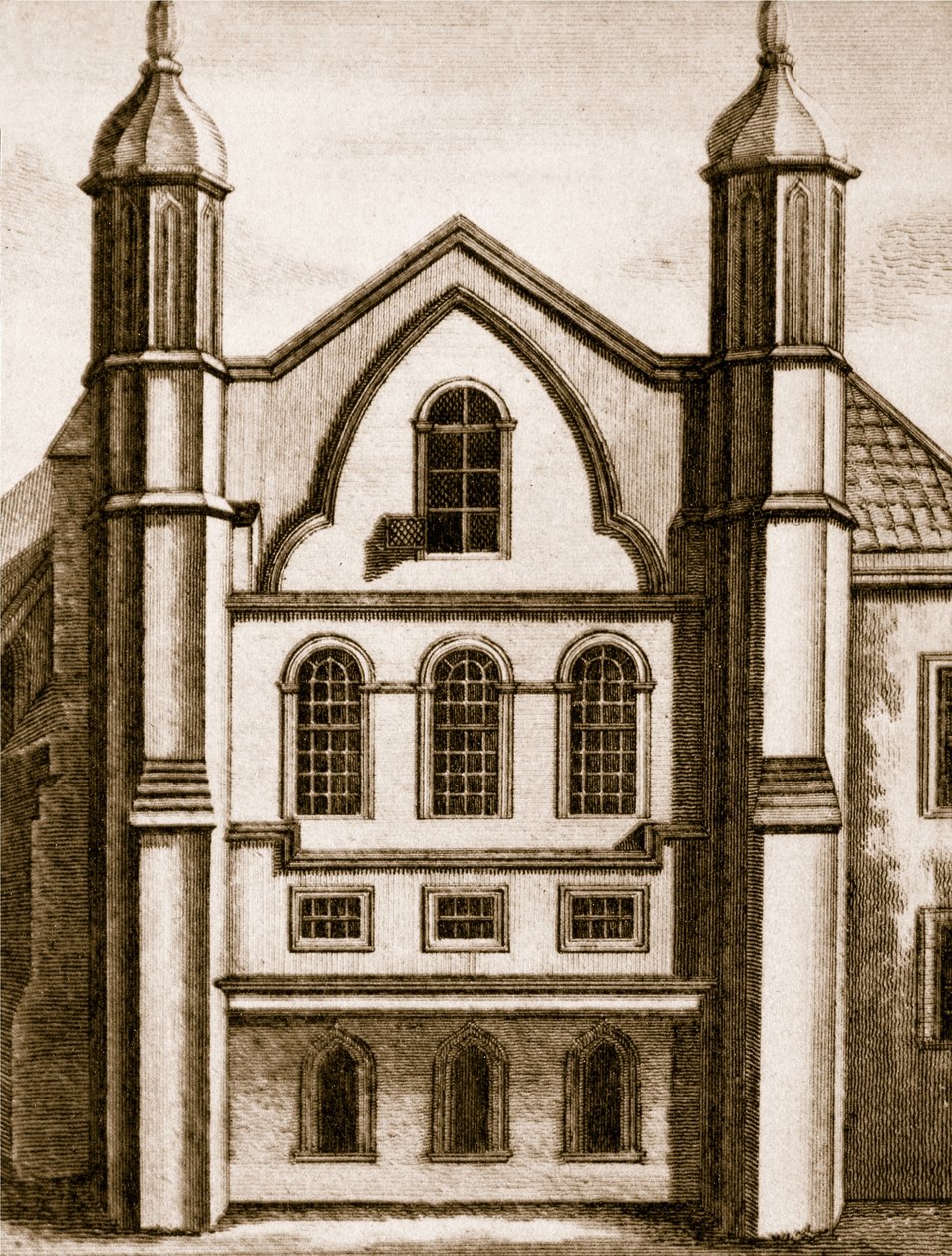 A velha casa dos comuns de English School