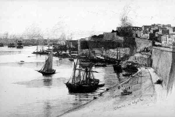 The Quays of the Grand Harbour, Valetta, Malta, de 