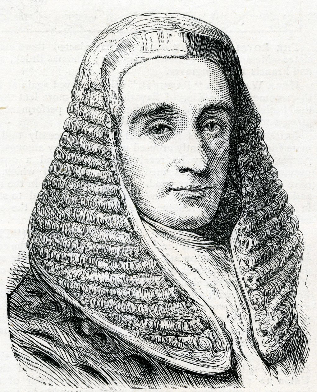 O certo Hon. Sir Joseph Napier, do século 19, de English School