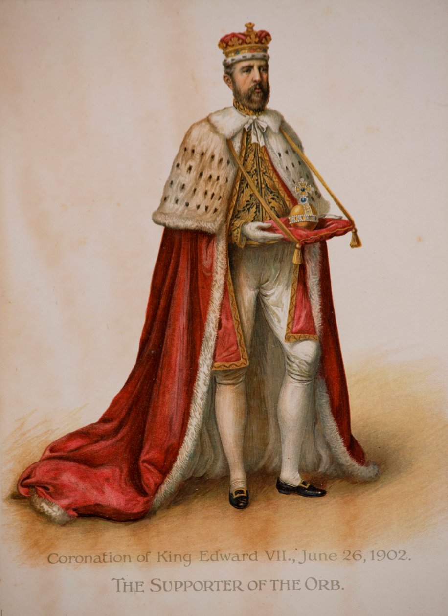 O Suportador da Orbe na Coroação do Rei Eduardo VII de English School