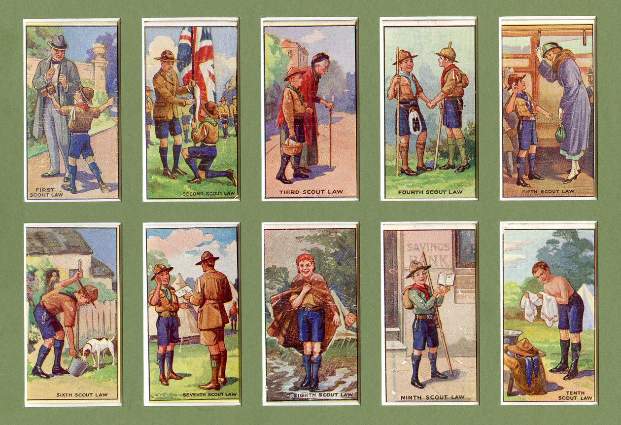 As Dez Leis Escoteiras, 1923 de English School