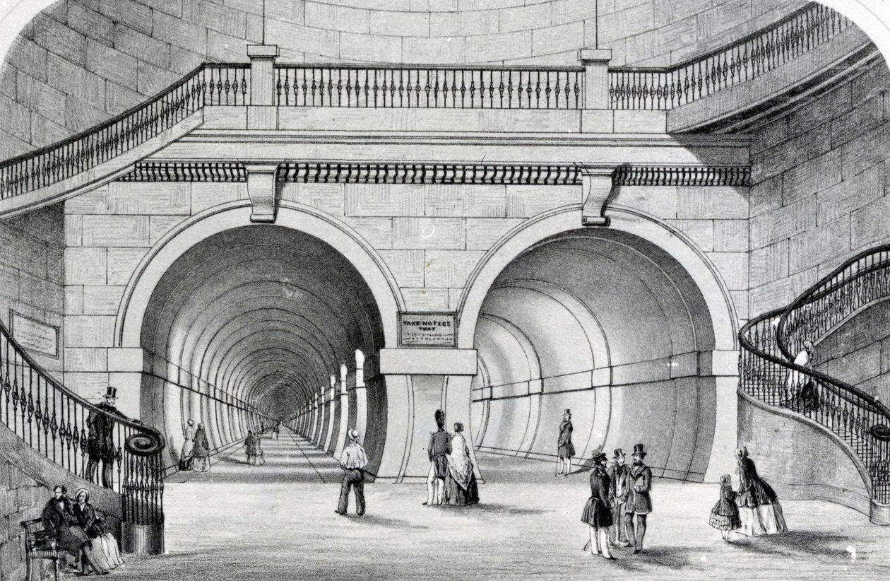 O Thames Tunnel de English School