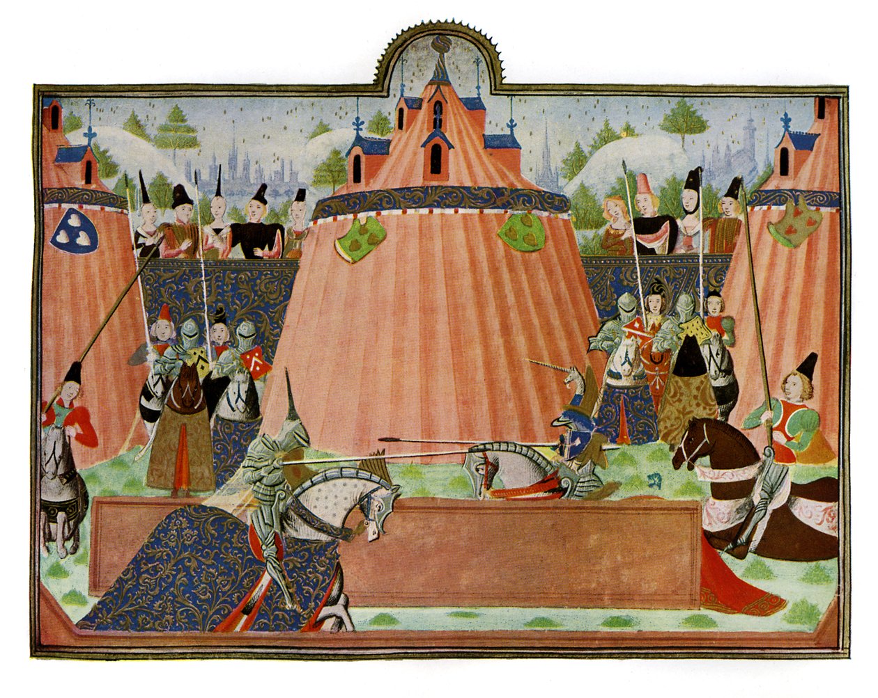 O Torneio de St. Inglevert, de "Froissart