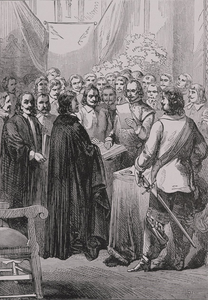 O Tratado de Westphalia, de A História da França, de Emile de Bonnechose, publicado pela Ward, Lock and Co, Londres de English School