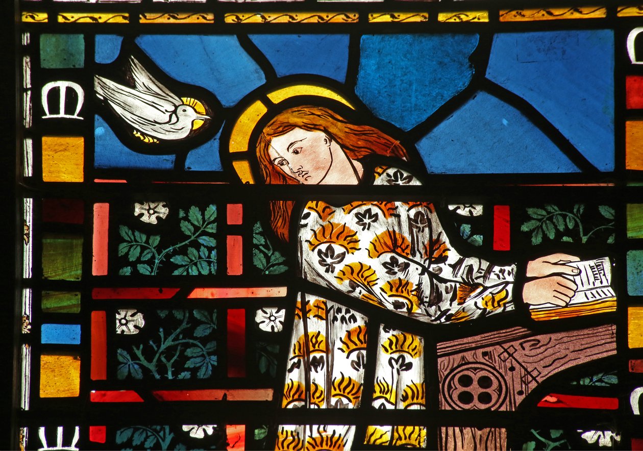 A Virgem Maria na Anunciação de English School