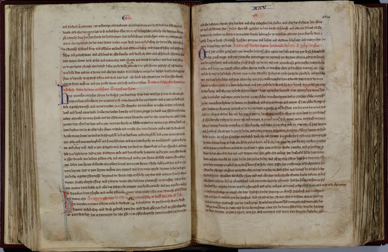 O testamento de Wulgyth, testamento anglo-saxónico (documento) de English School