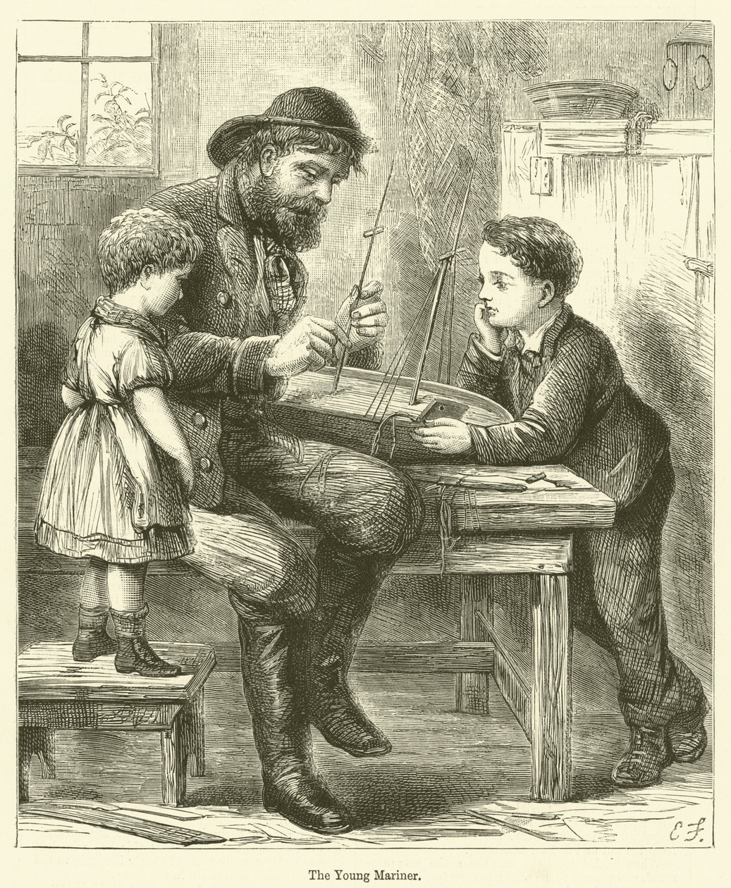 O Jovem Marinheiro (gravura) de English School