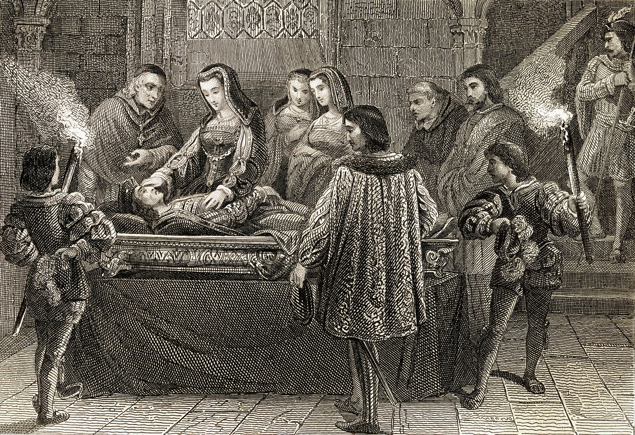 O enterro de Filipe, o bonito (1478-1506) de English School