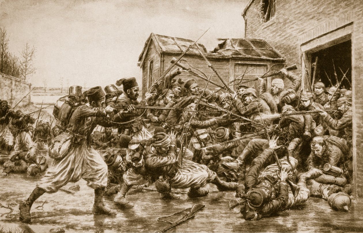 O elemento guerrilheiro na Grande Guerra - onde o Turco estava em sua melhor forma, 1914-19 de English School