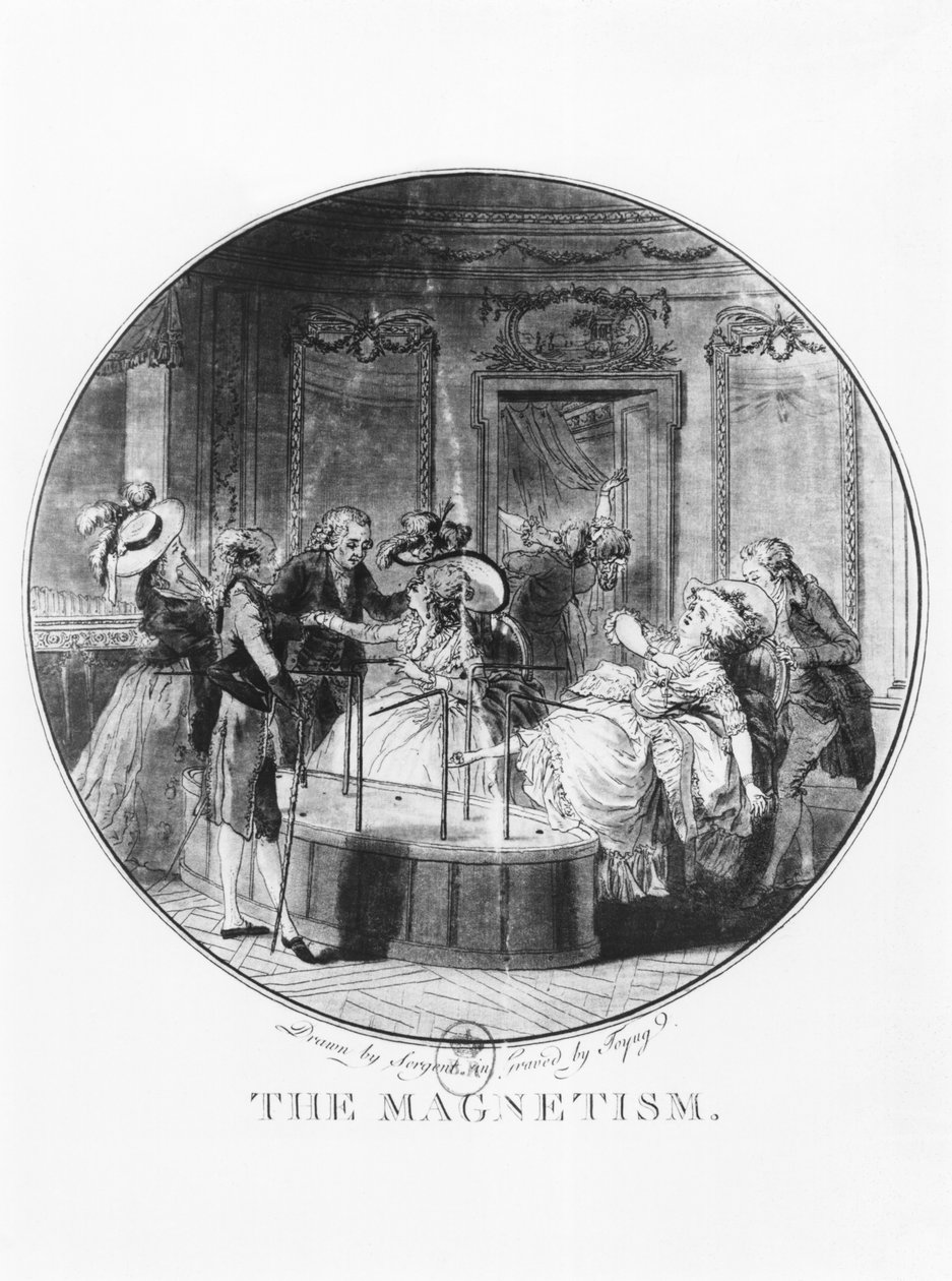 O magnetismo, 1785 de English School