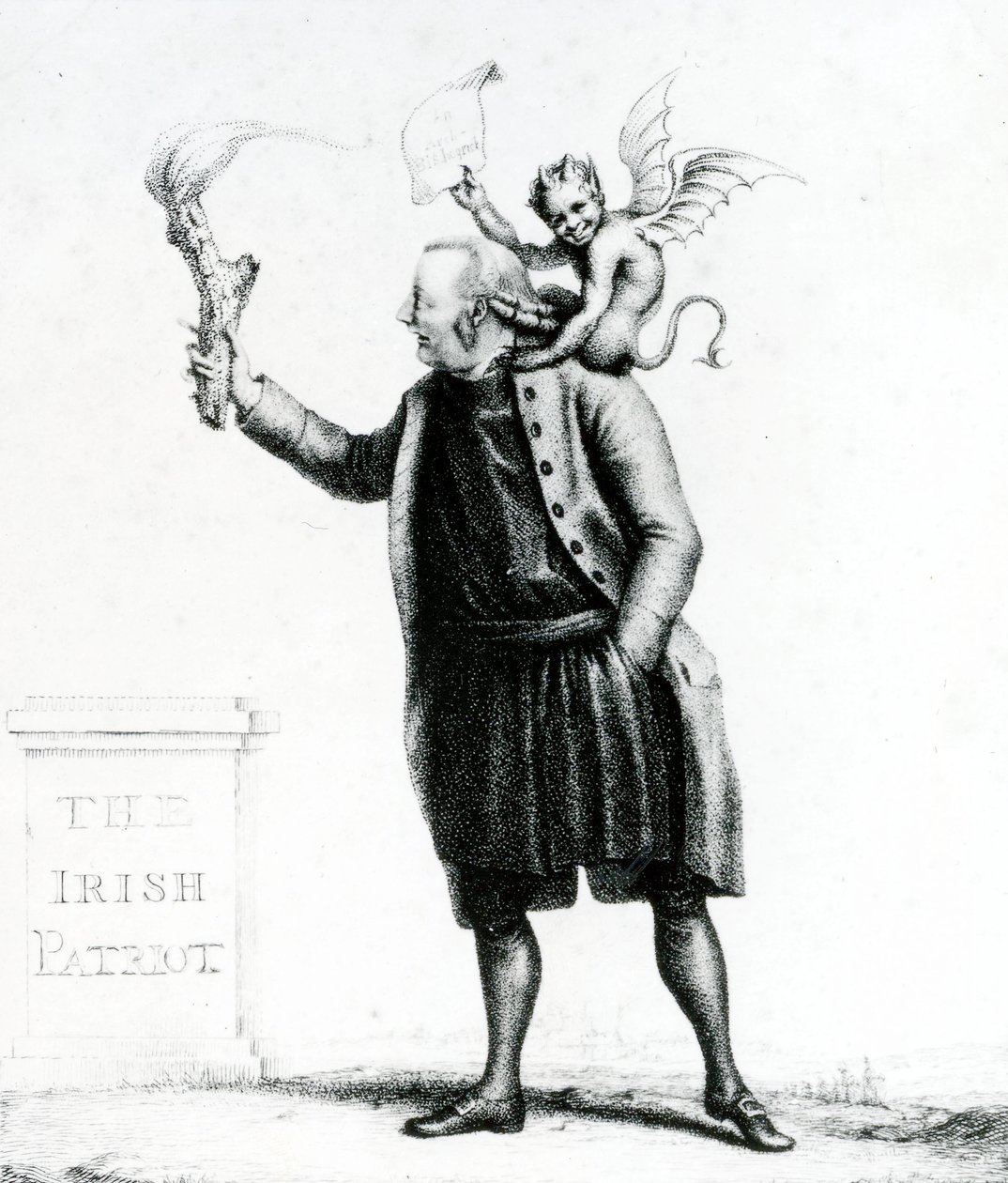 O direito Rev. Voluntário B de D, publicado por Richard Morton Paye, 1784 (stipple) de English School