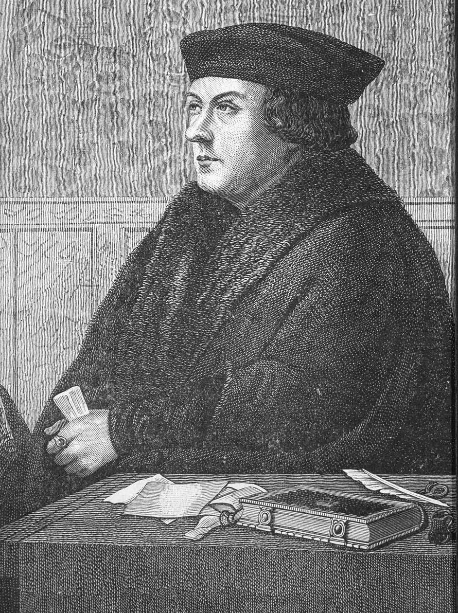Thomas Cromwell, conde de Essex (c.1485-1540) (gravura) de English School