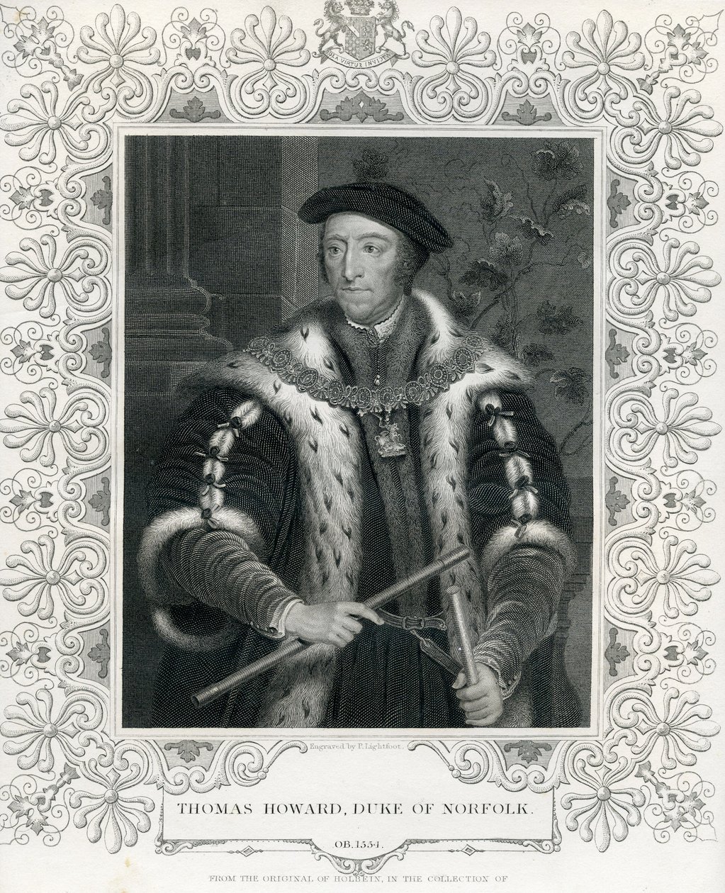 Thomas Howard (1473-1554) 3º duque de Norfolk de English School