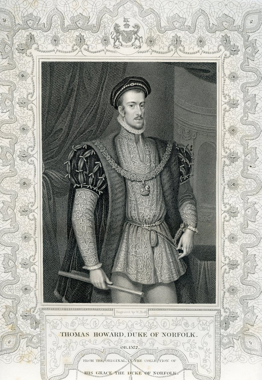 Thomas Howard, 4º Duque de Norfolk (1536-1572) de English School