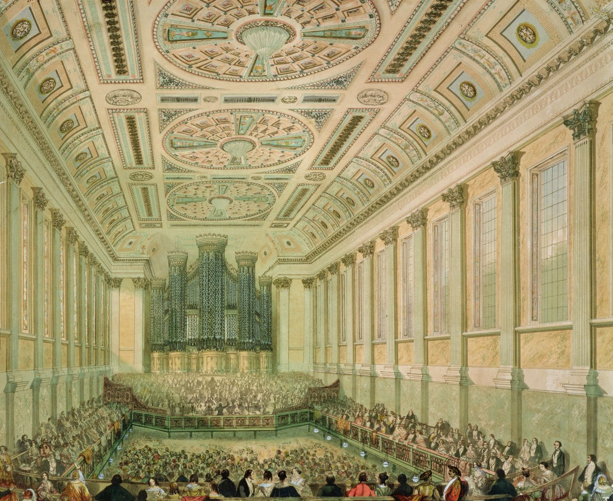 Câmara municipal, Interior, 1855-1875 de English School