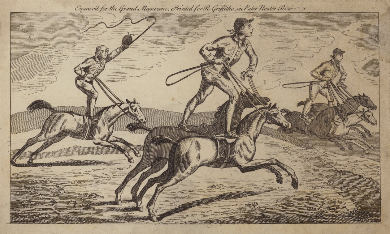 Cavalgada (gravura) de English School