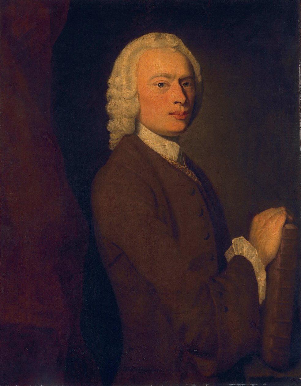 Homem desconhecido, chamado Laurence Sterne de English School